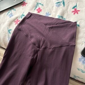 Offline by aerie Purple High-Waisted crossover  Leggings